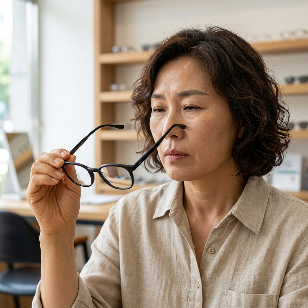 안경 바꿔도 뿌옇다면…노안일까 백내장일까