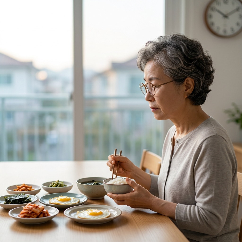 아침 7시 vs 9시, 실버 건강 지키는 식사 시간은 따로 있다