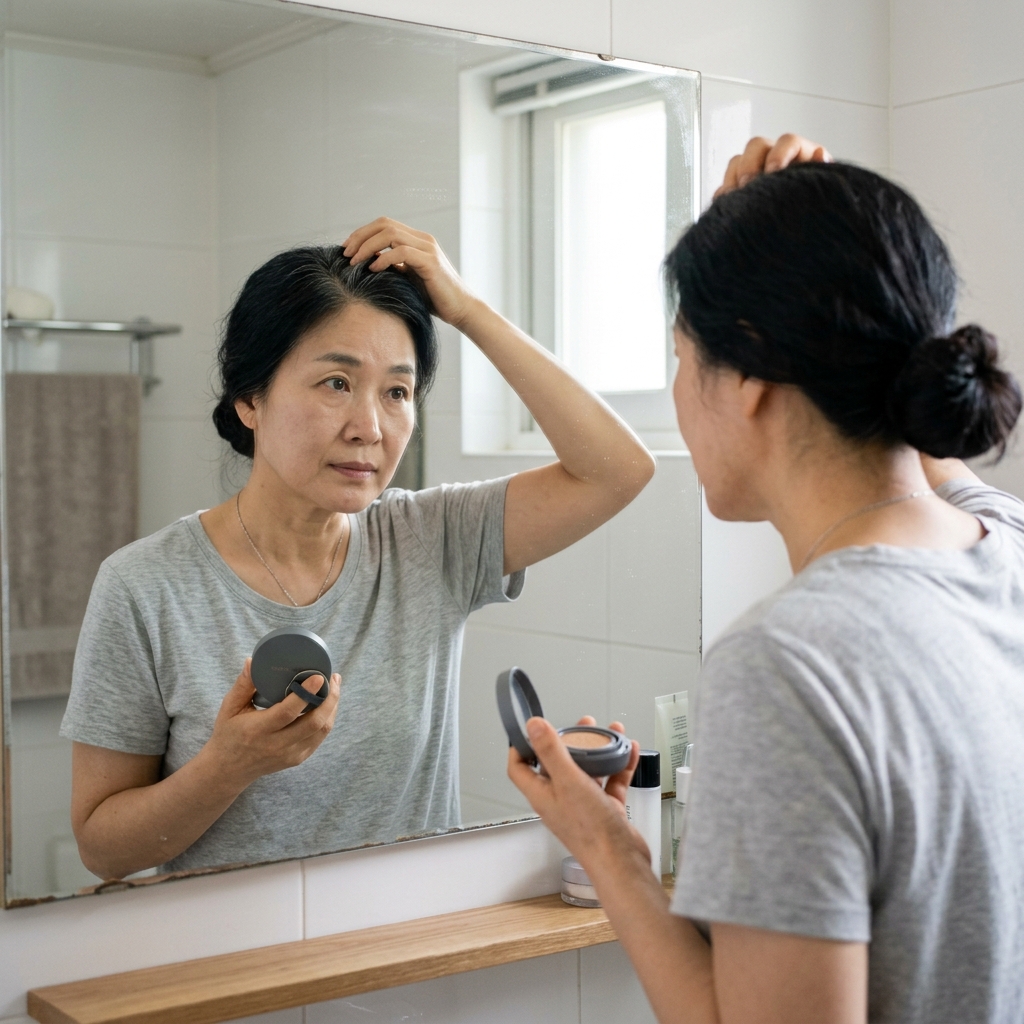 새치 염색 vs 헤어 쿠션…내게 맞는 새치 커버법은?