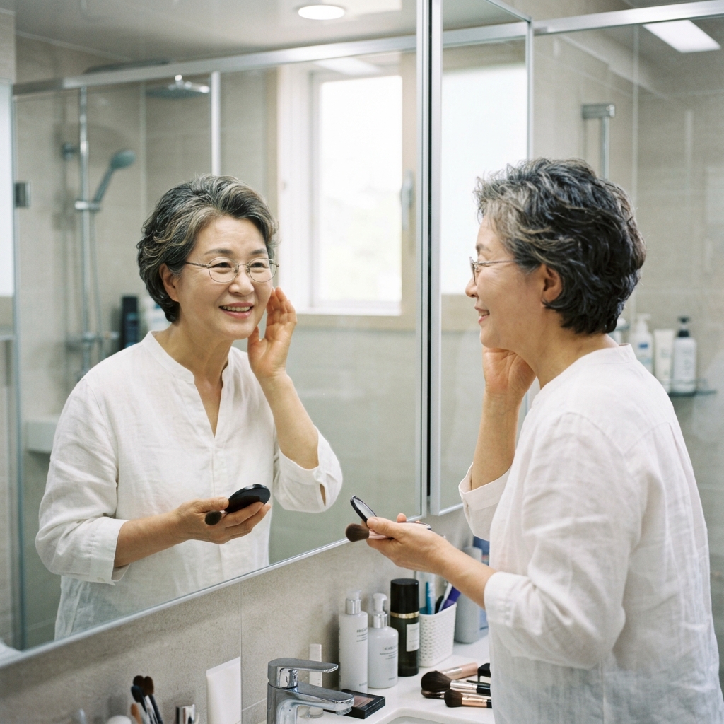 안경테 하나로 인상이 달라진다…시니어 피부톤별 스타일링법