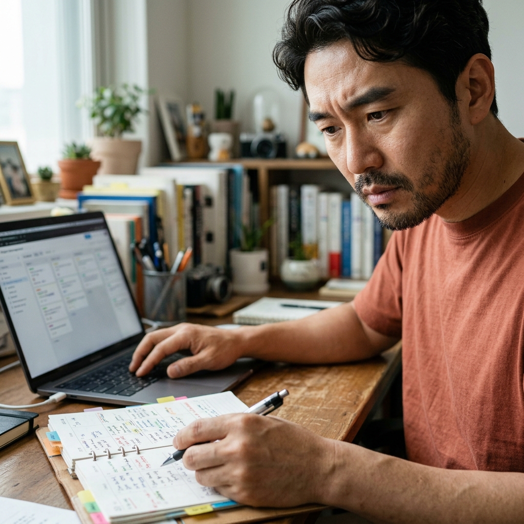 MBTI의 J와 P, 계획의 차이가 아니라 통제의 차이입니다