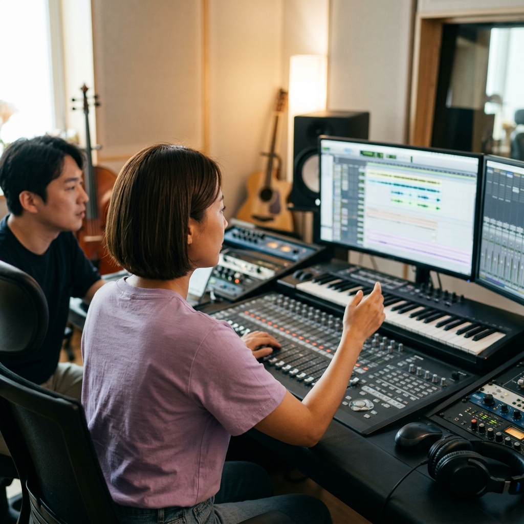 작품의 감정선을 그려내는 OST, 어떻게 만들어질까