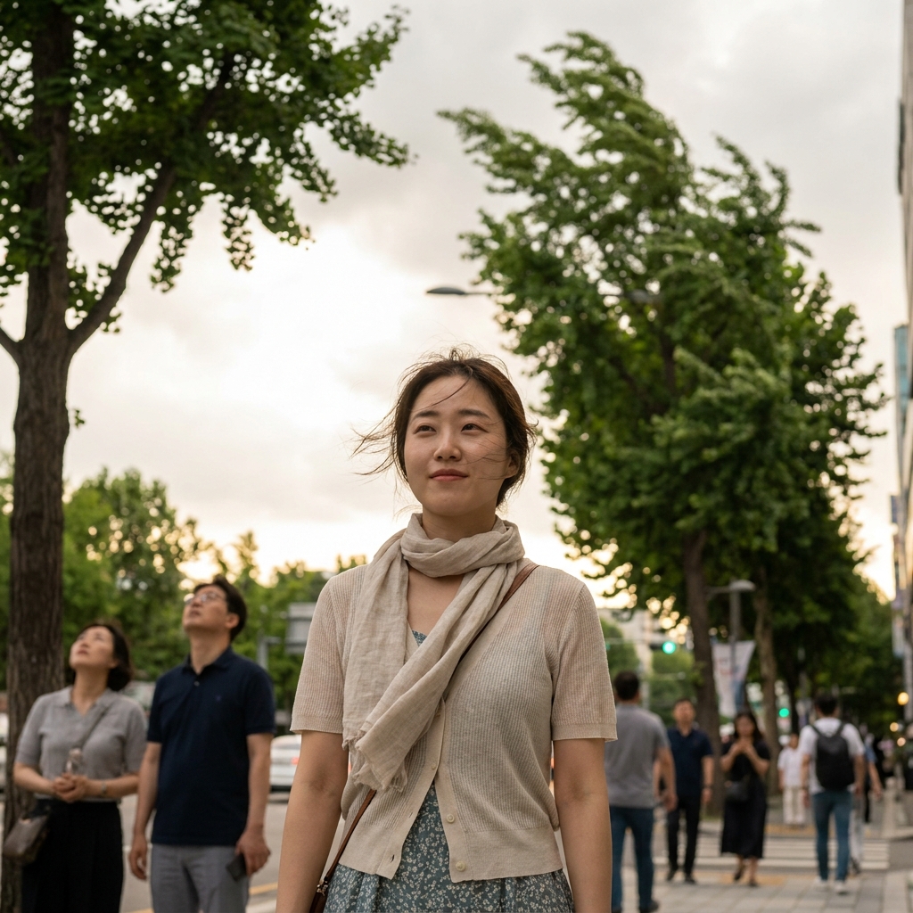 갑자기 시원해진 건 입추 때문이 아닌 태풍의 영향