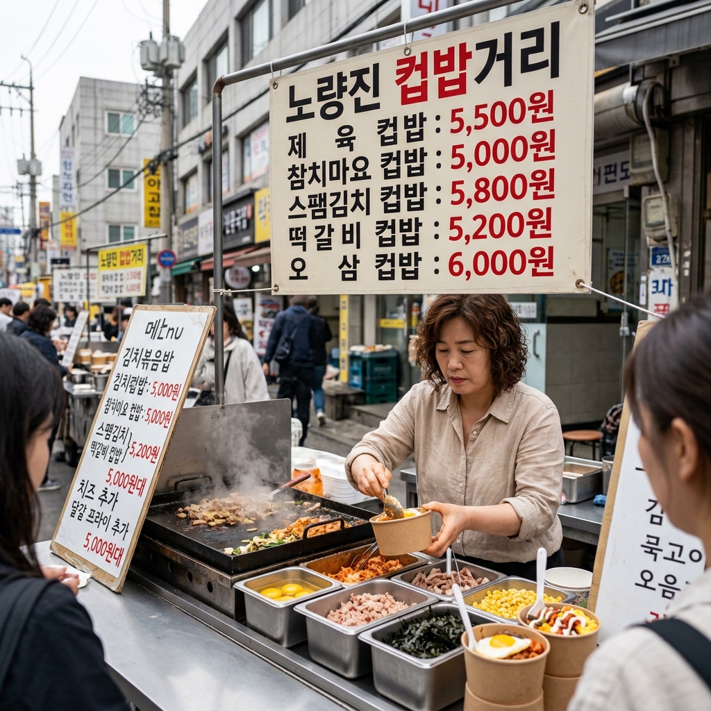 노량진 컵밥거리, 공시생의 성지에서 침체의 길로…현재 남은 점포는