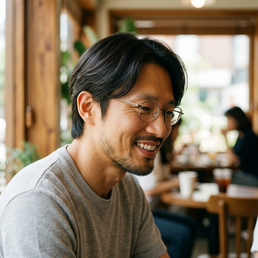 건강한 치아를 보여주는 미소 짓는 사람