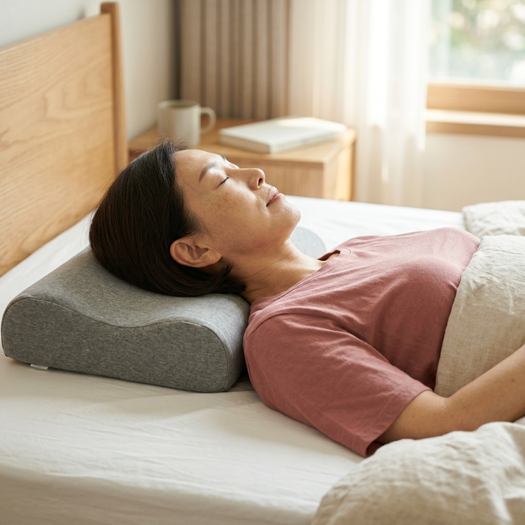 메모리폼·라텍스 뭐가 좋을까?…목·어깨 편안한 베개 고르는 법