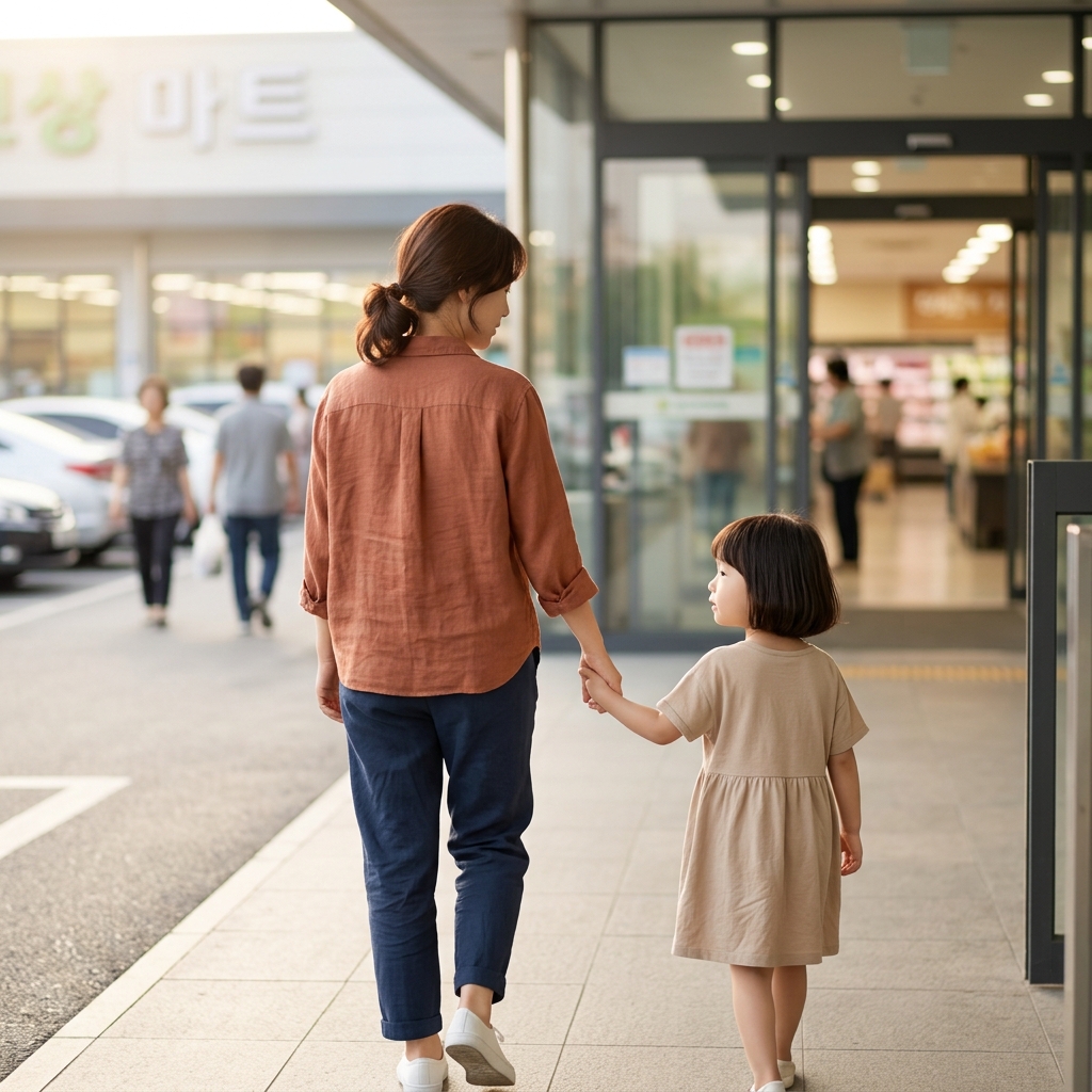 마트에서 드러눕는 아이, 혼내거나 길게 설득하지 말고 ‘이렇게’