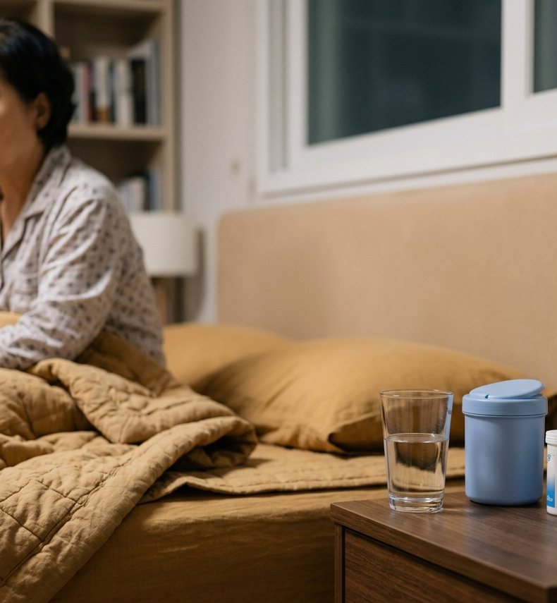 밤마다 입이 마르고 틀니까지 아프다면…구강건조증 확인하세요