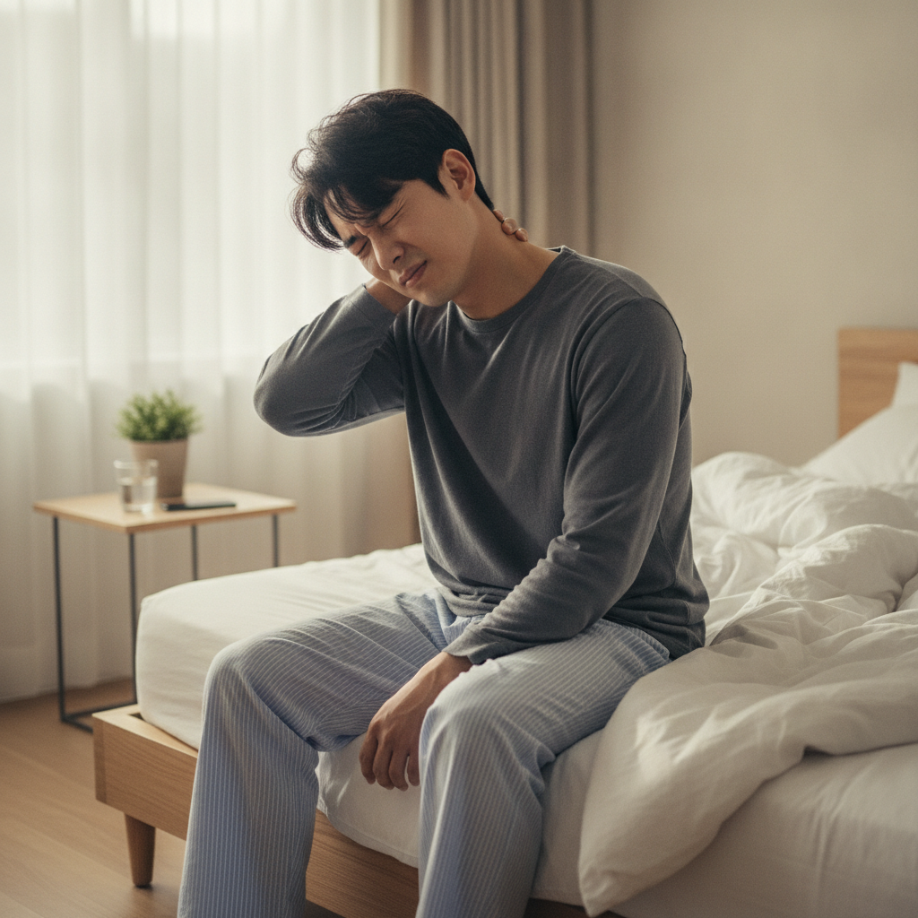 목 아플 때 절대 하지 말아야 할 움직임