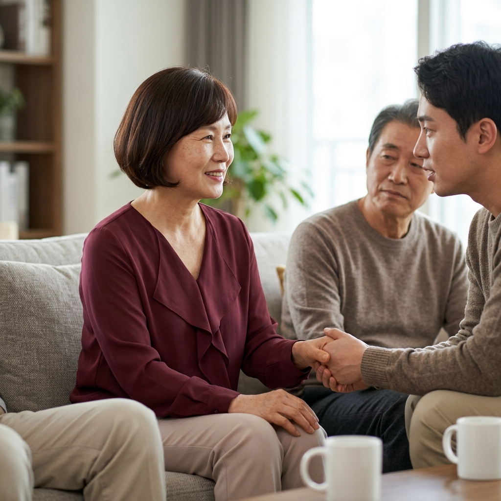 방금 한 말을 또 하는 부모님, 같은 질문을 기억하는지 먼저 본다