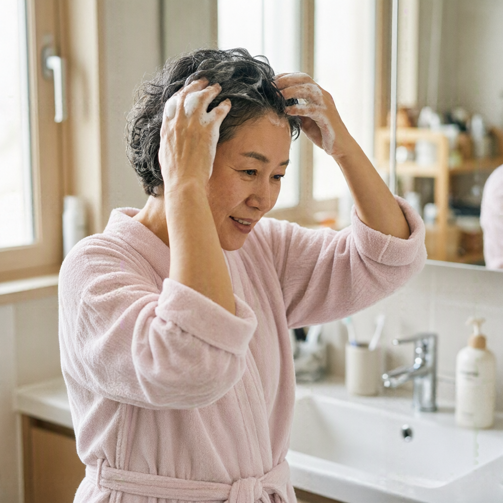 지성 두피라고 샴푸를 오래 두지 마세요…3분 이내 충분히 헹구는 법