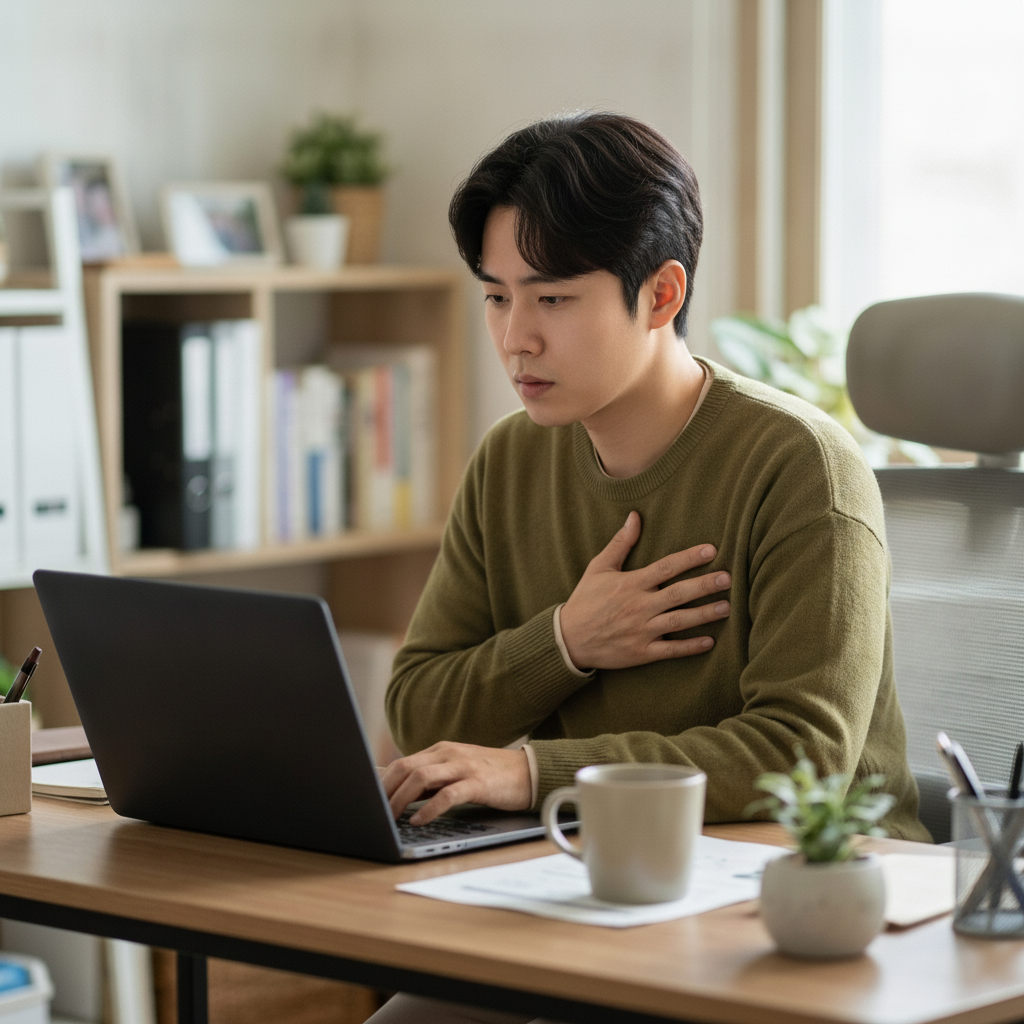 말린 어깨에 가슴 답답함까지...굳은 상체 긴장 풀어주는 자극