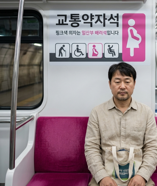 지하철 노약자석, 60대도 앉아도 될까?