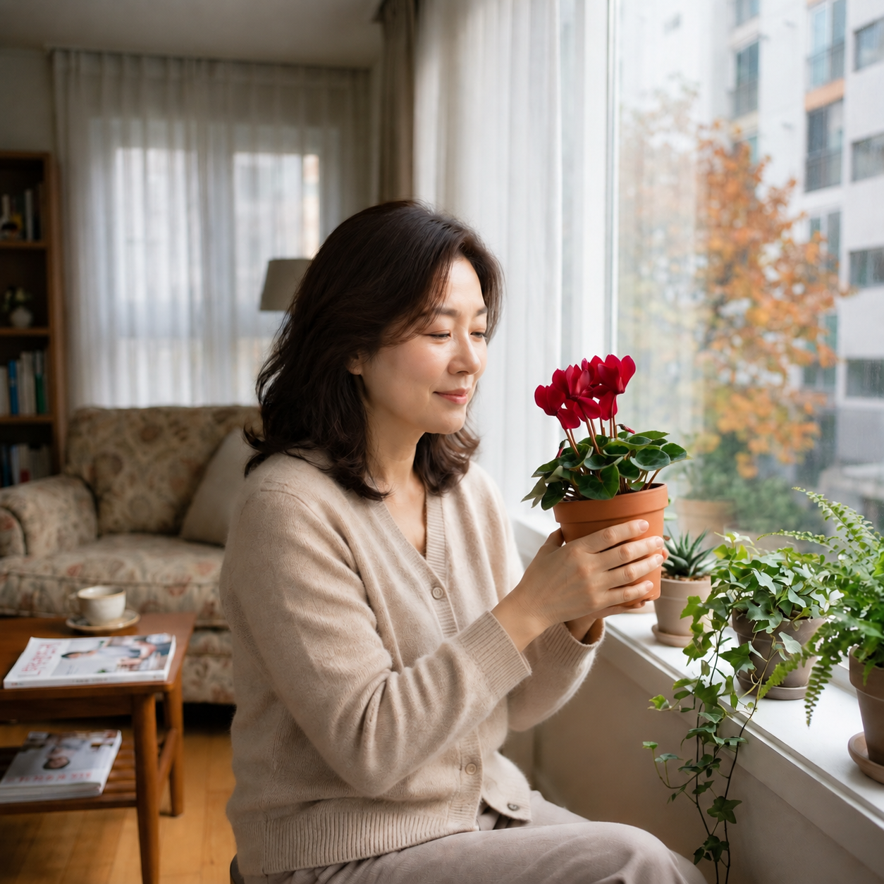 전에는 구분하던 꽃 색이 헷갈린다면…달라진 색 감각 점검