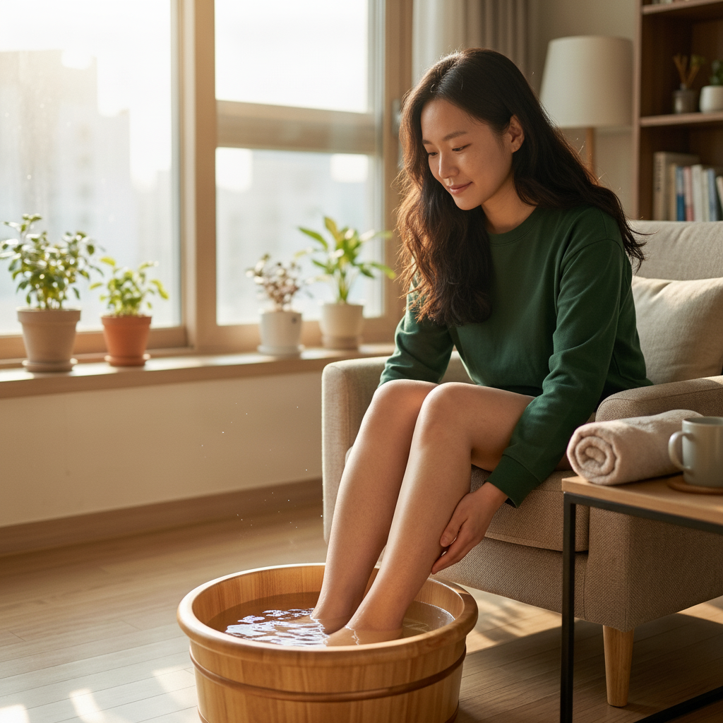 발뒤꿈치 각질, 세게 밀지 마세요… 족욕·각질 정리·보습 관리법