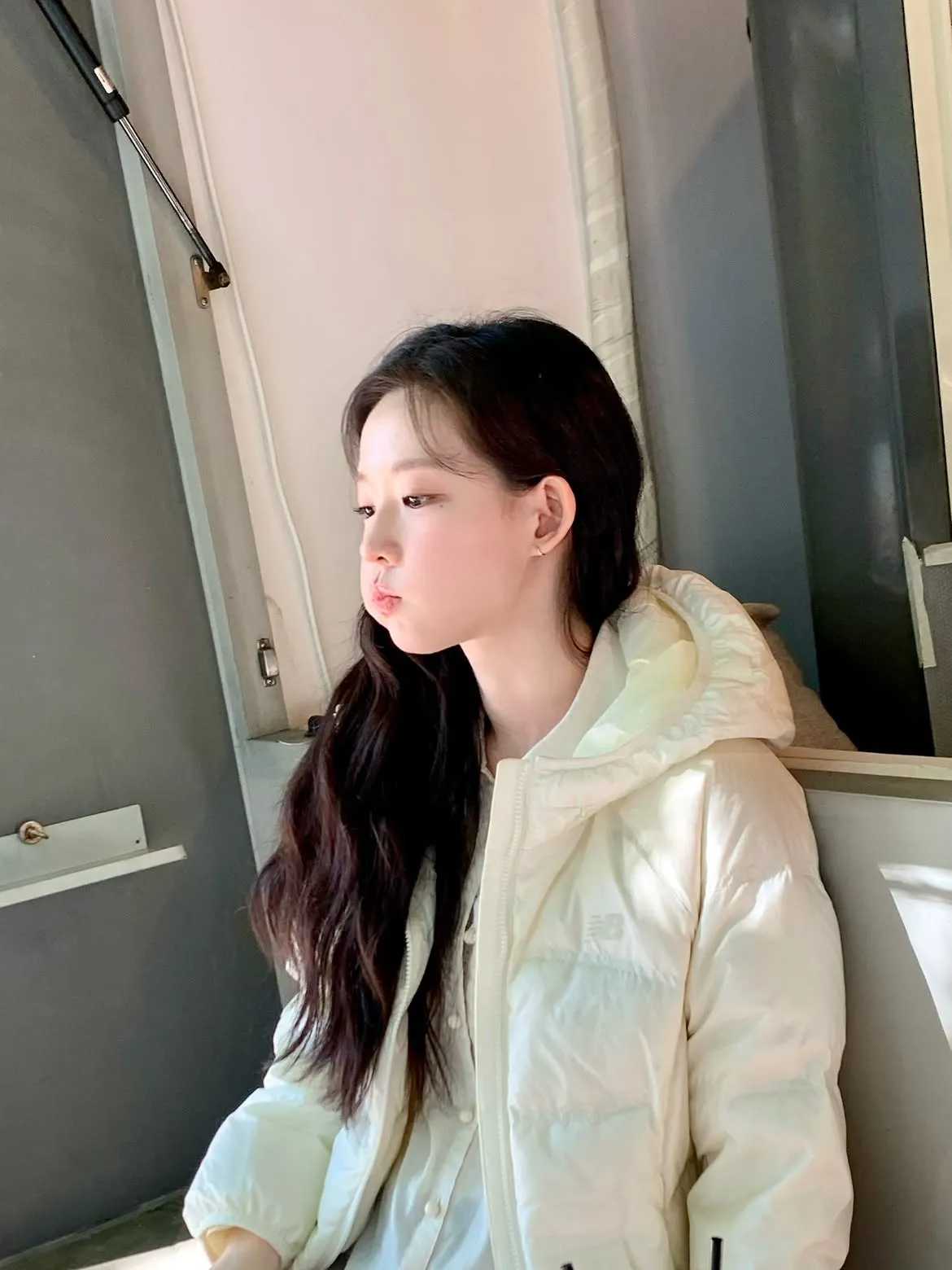 벌써 겨울 코디 완성! 최윤지 패딩 어디 거야?